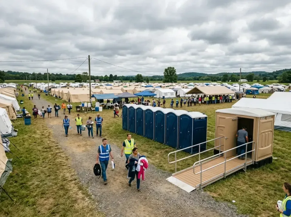 disaster-relief-camp-restrooms-010 — frequently asked questions, Dumpster & Portable Bathrooms Rental in Camano, WA